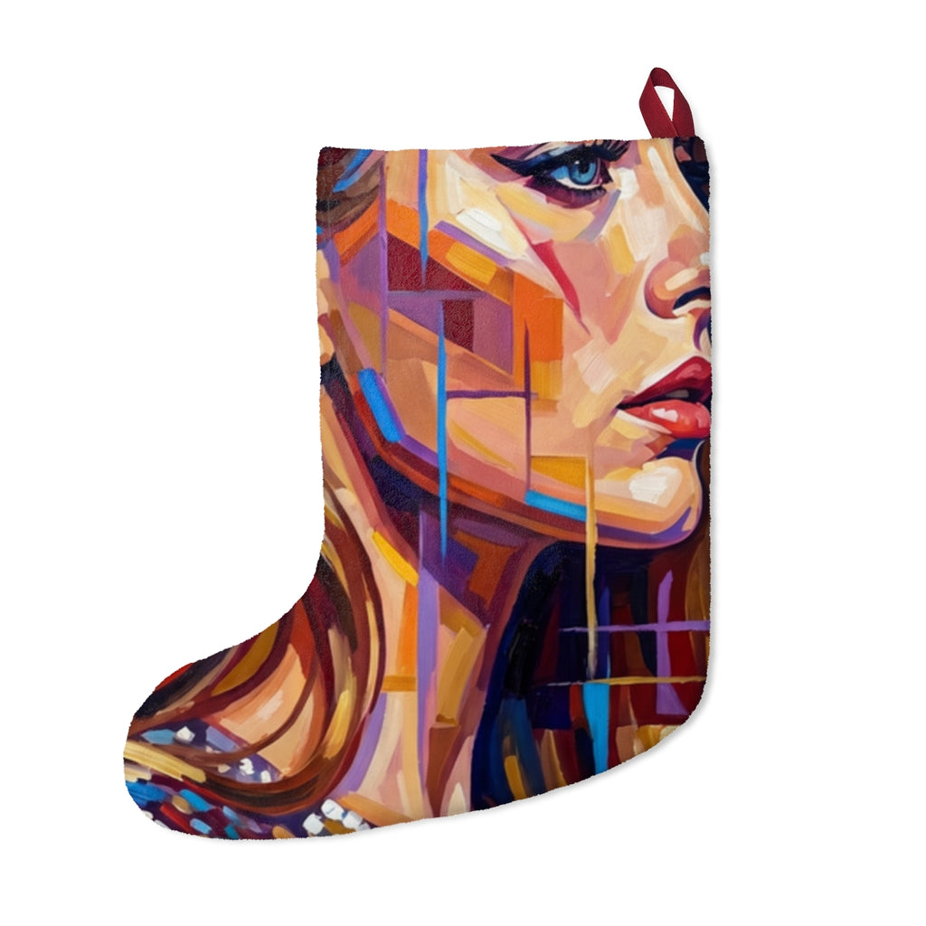 Christmas Stocking - Shattered Elegance | Echovira Gallery