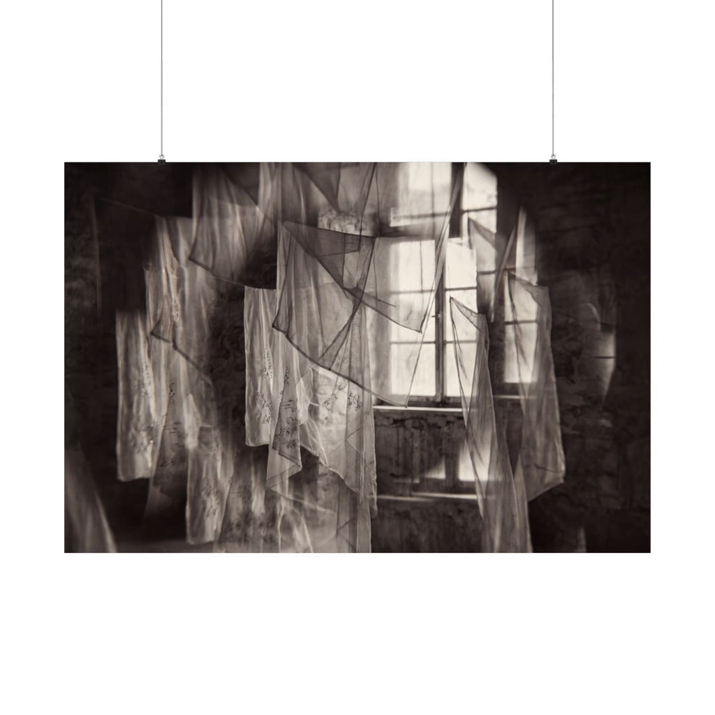 Matte Horizontal Posters - Spectral Veils (10×8 & 54×36) |...