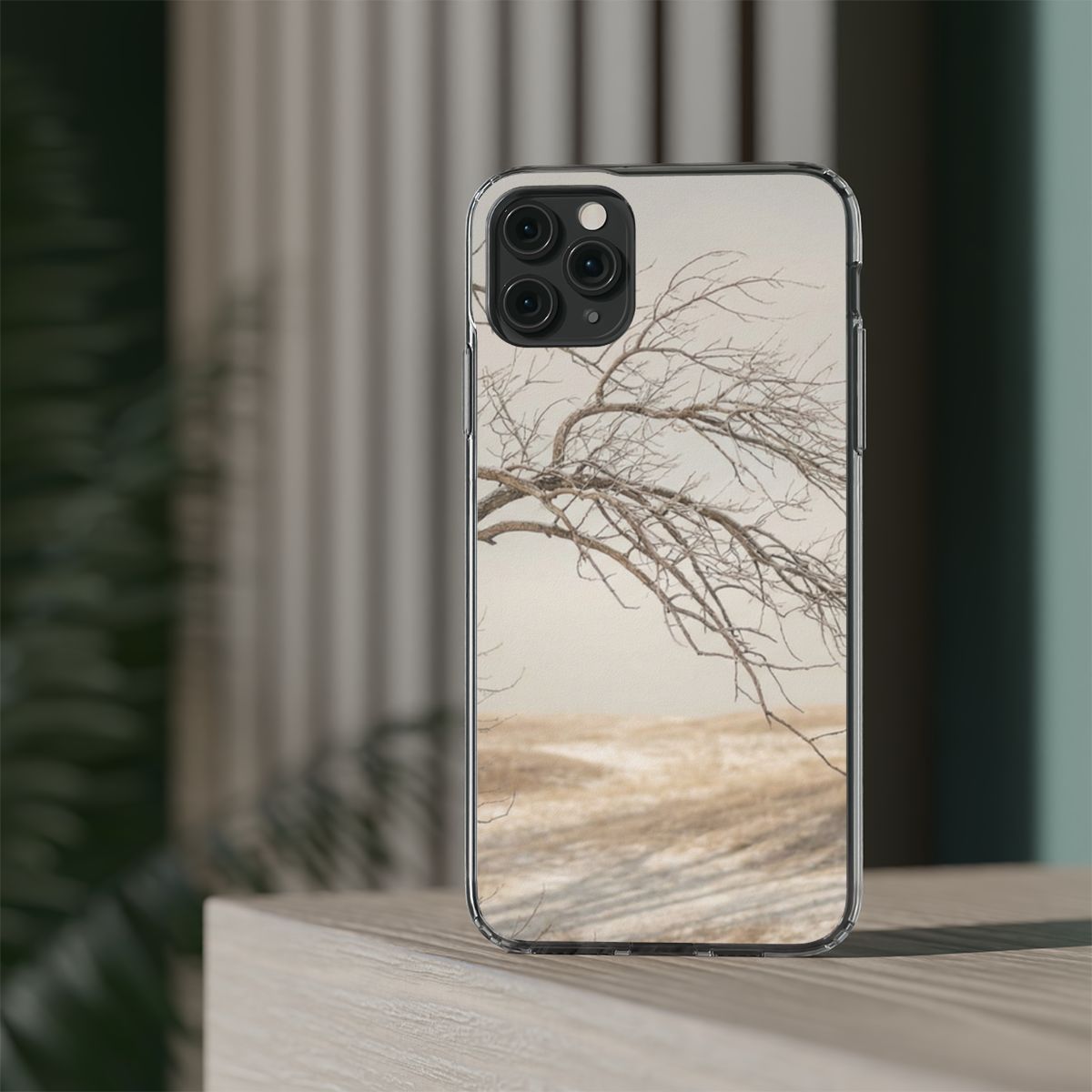 Clear Impact-Resistant Cases - Clear Phone Case - Winter...