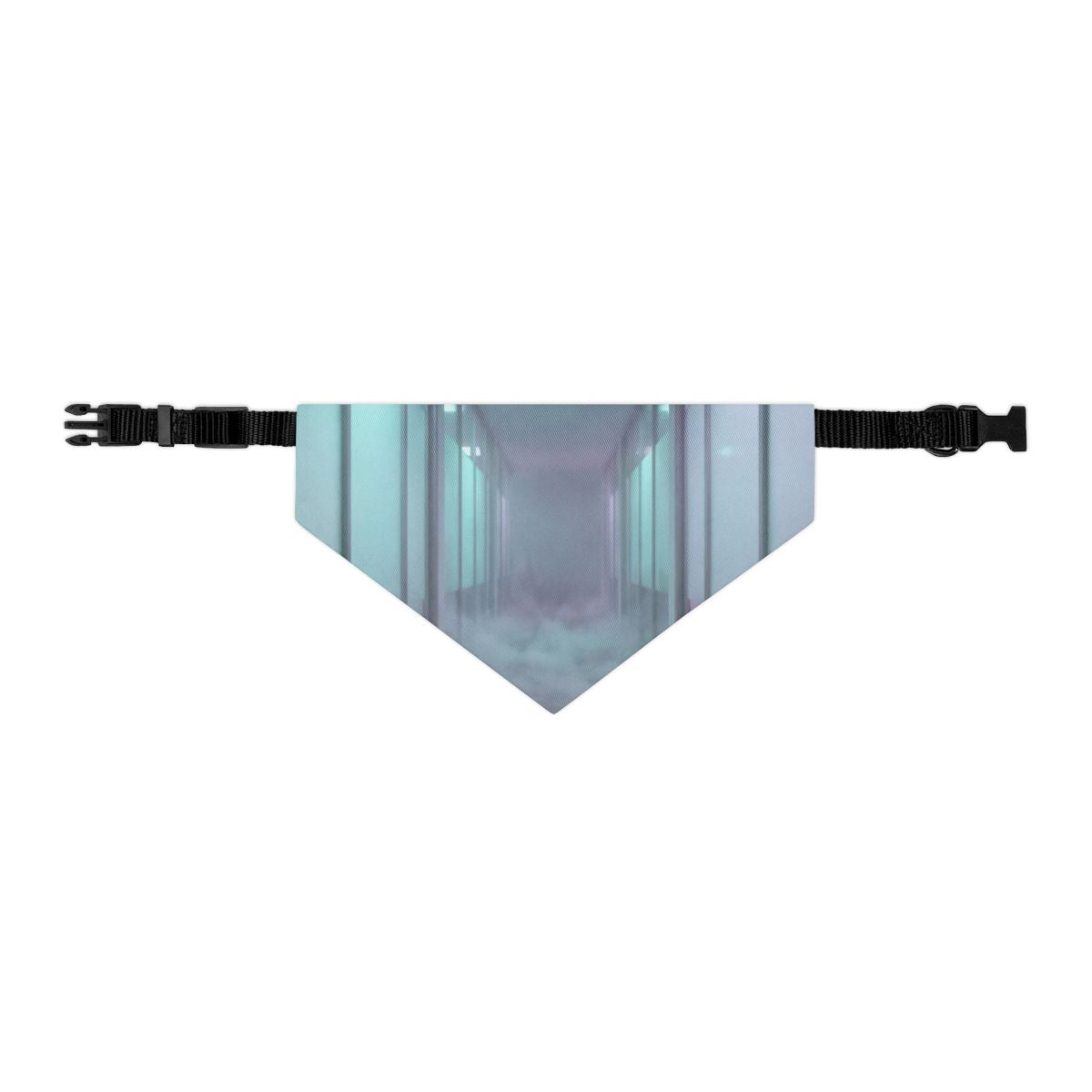Pet Bandana Collar - Liminal Corridor Fog Art Print |...
