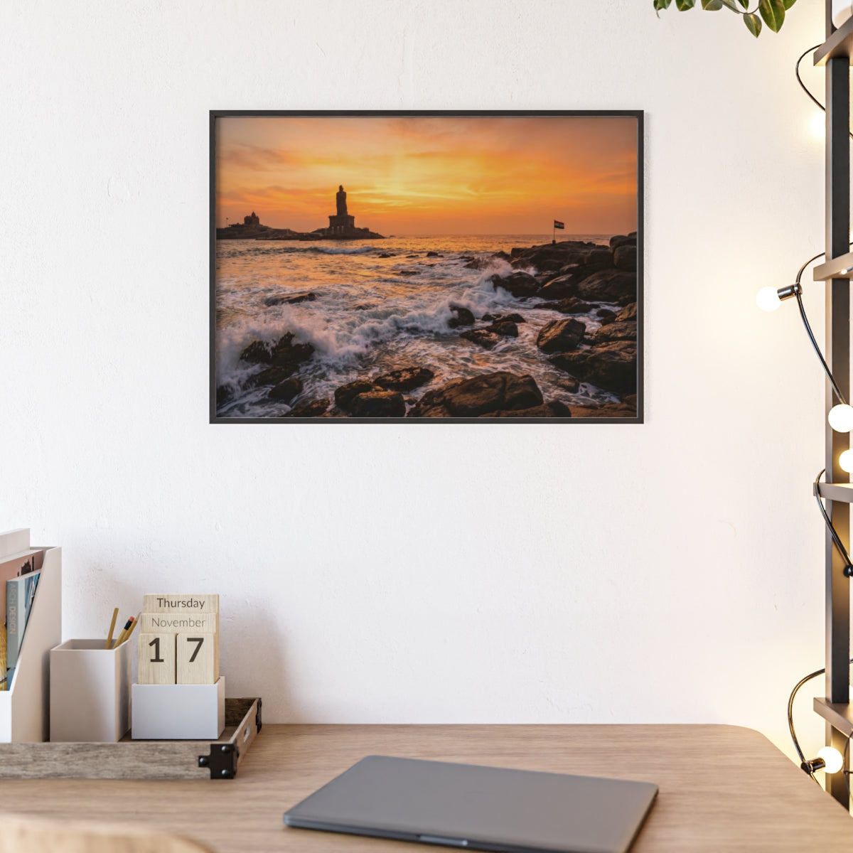 Framed Poster - Golden Hour Horizon