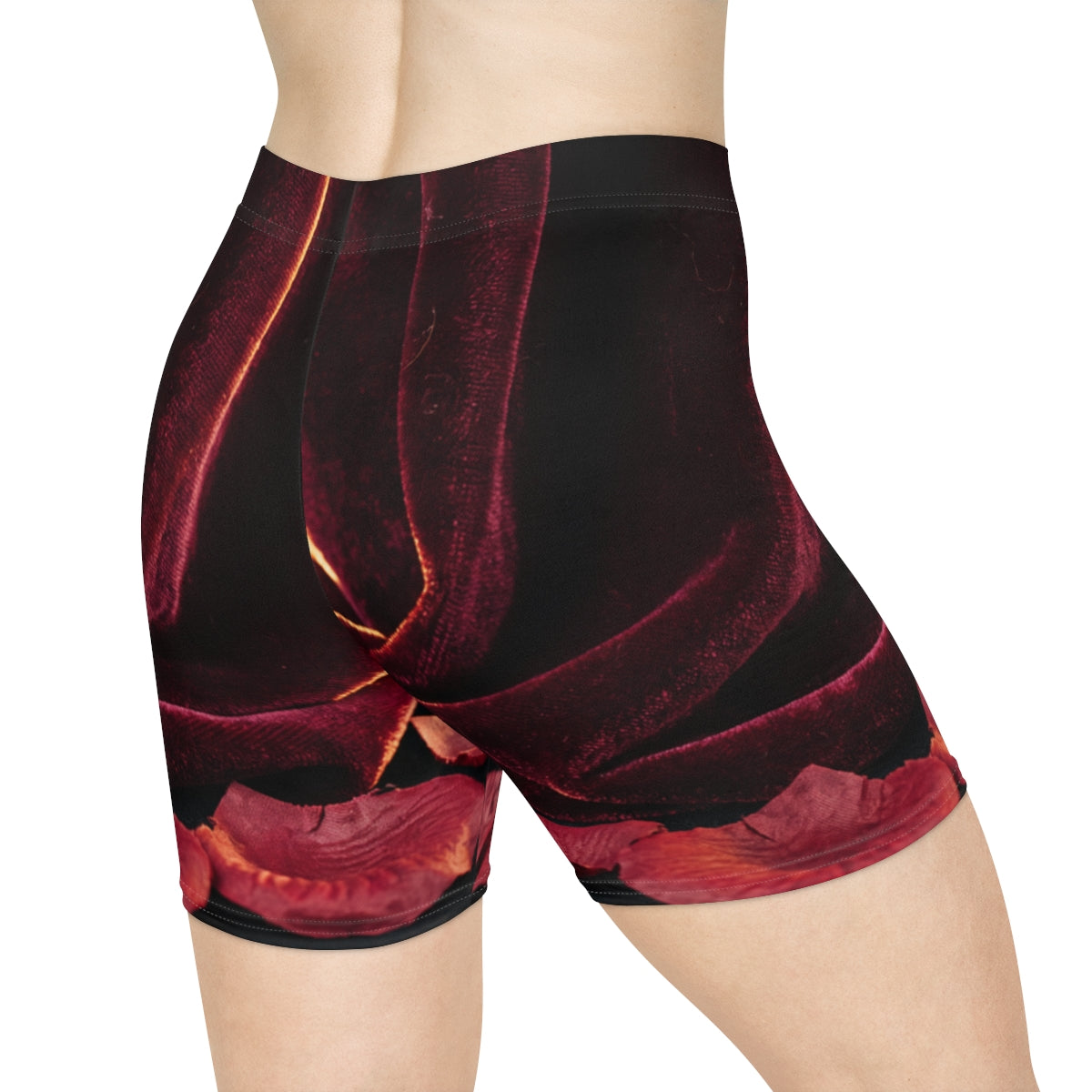 Women's Biker Shorts - Velvet Petal Active | Echovira...