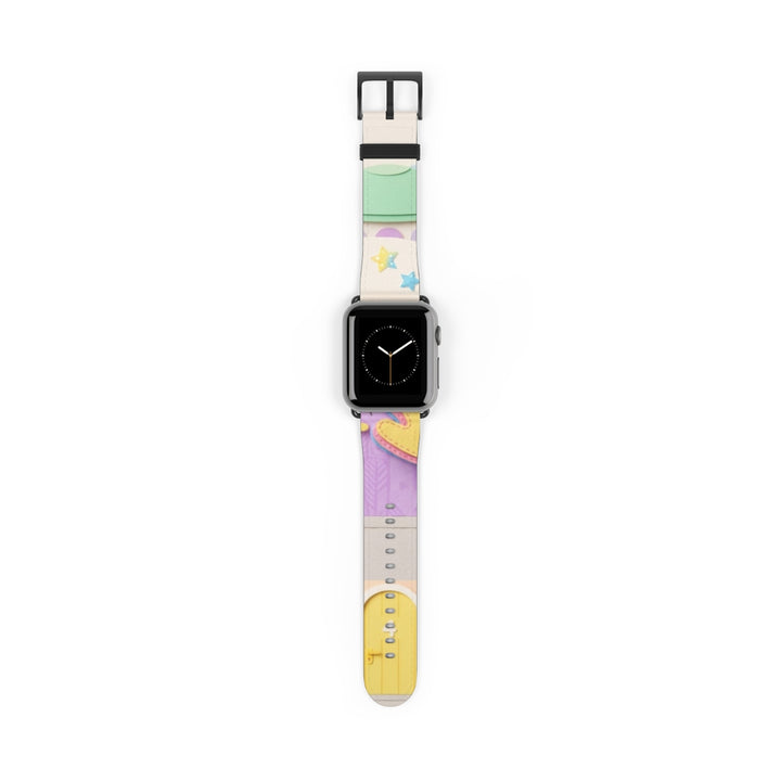 Apple Watch Band - Pastel Papercraft Town