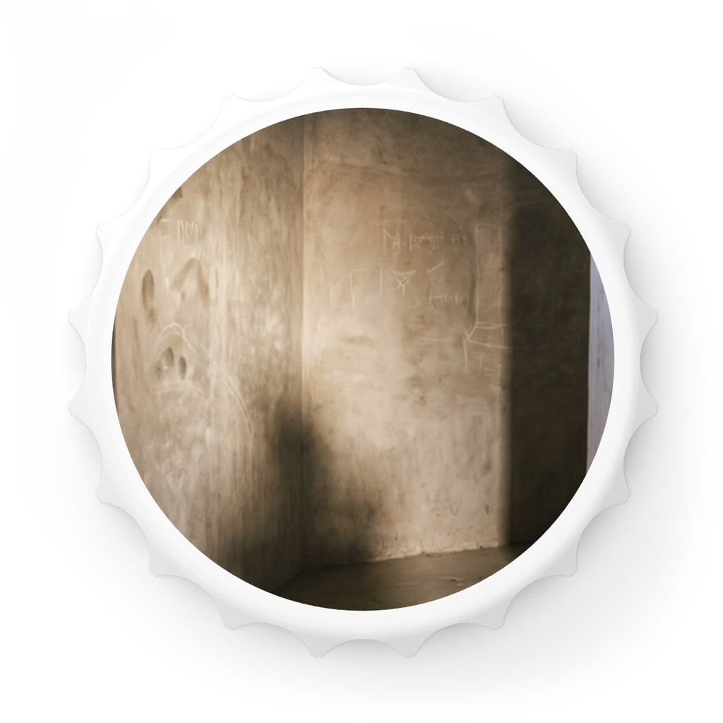Bottle Opener - Shadows of the Citadel moody architectural...