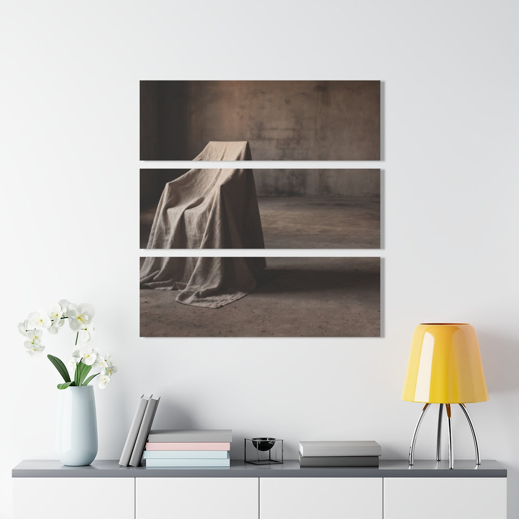Acrylic Triptych Prints - Wabi-Sabi Sanctuary — Landscape