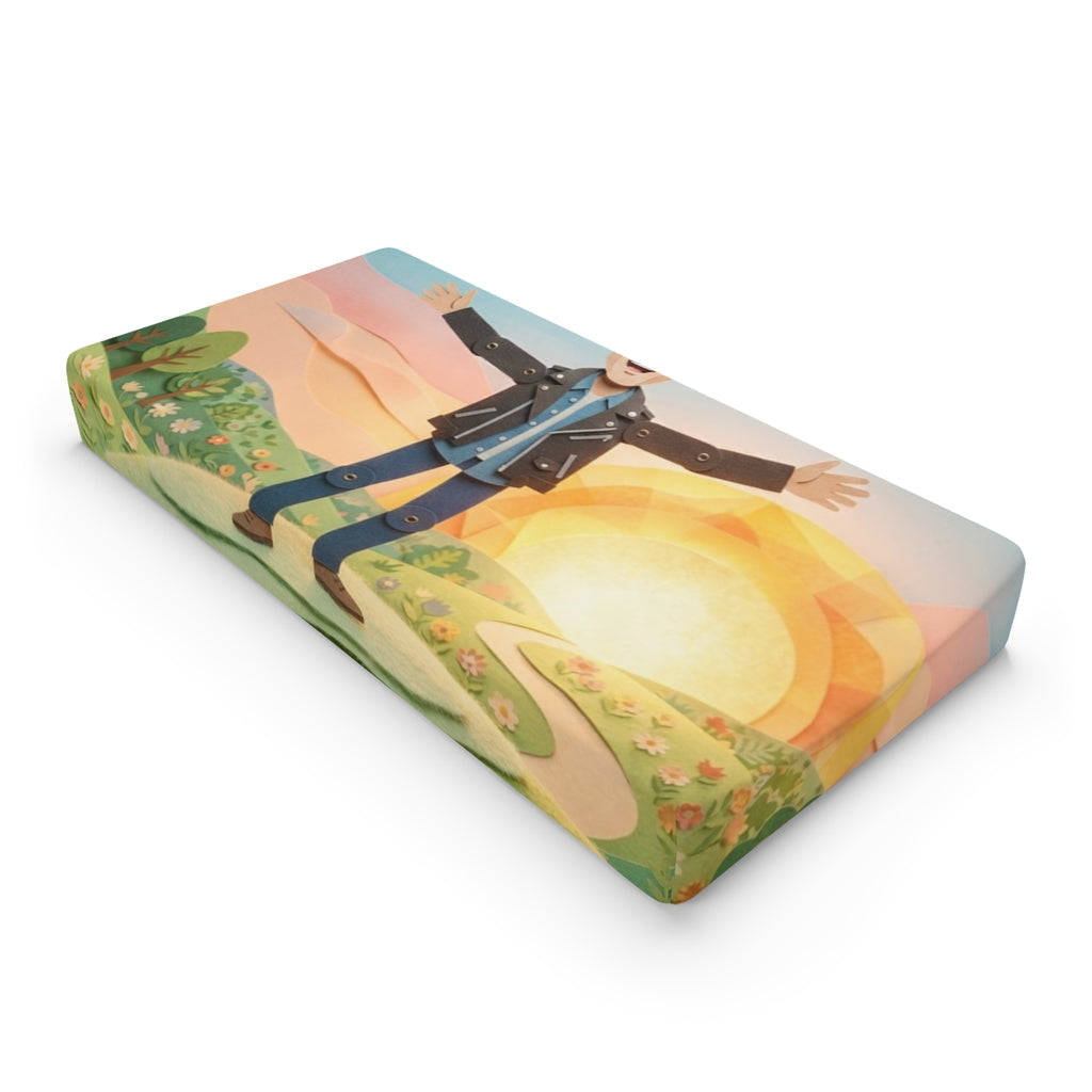 Baby Changing Pad Cover - Sunny Meadow | Echovira Gallery