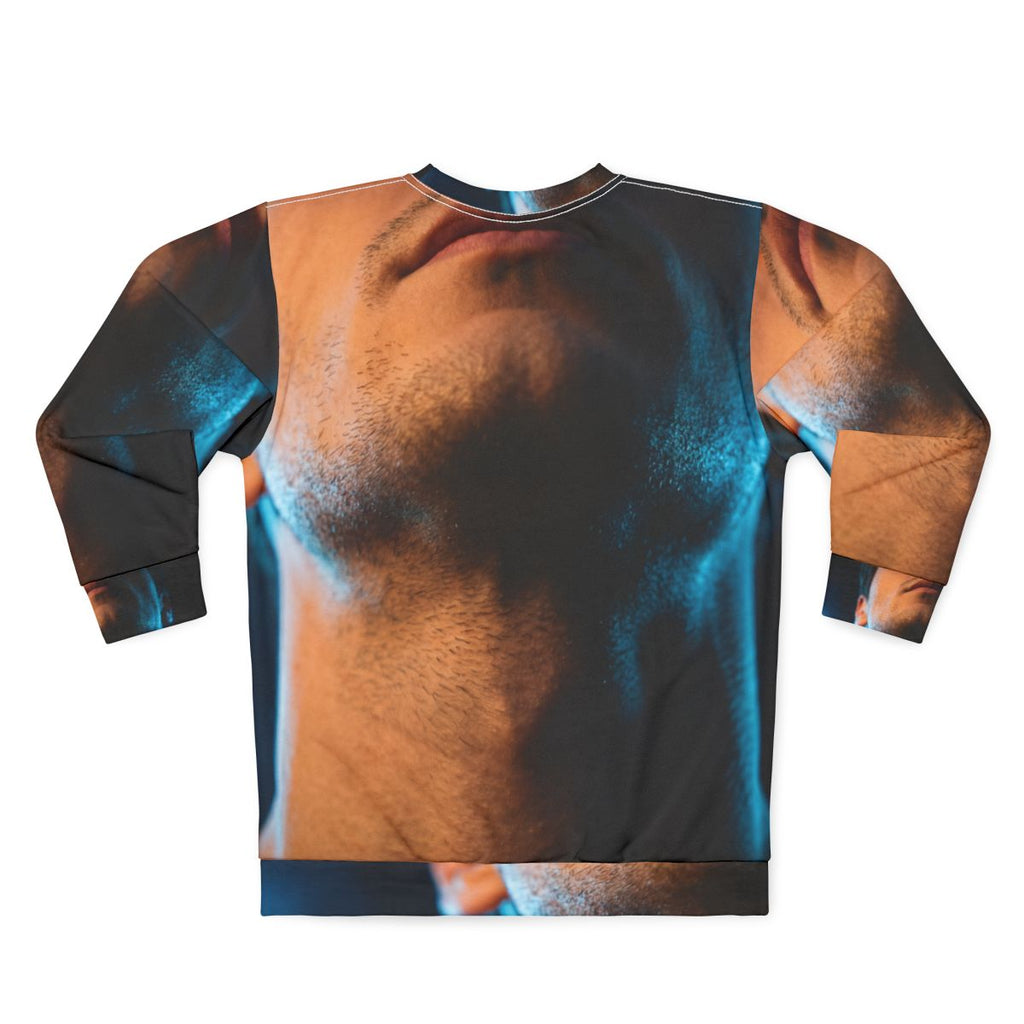 Unisex Sweatshirt - Neon Horizon Portrait | Echovira Gallery