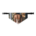 Pet Bandana Collar - Rainy City Lights Grid | Echovira...