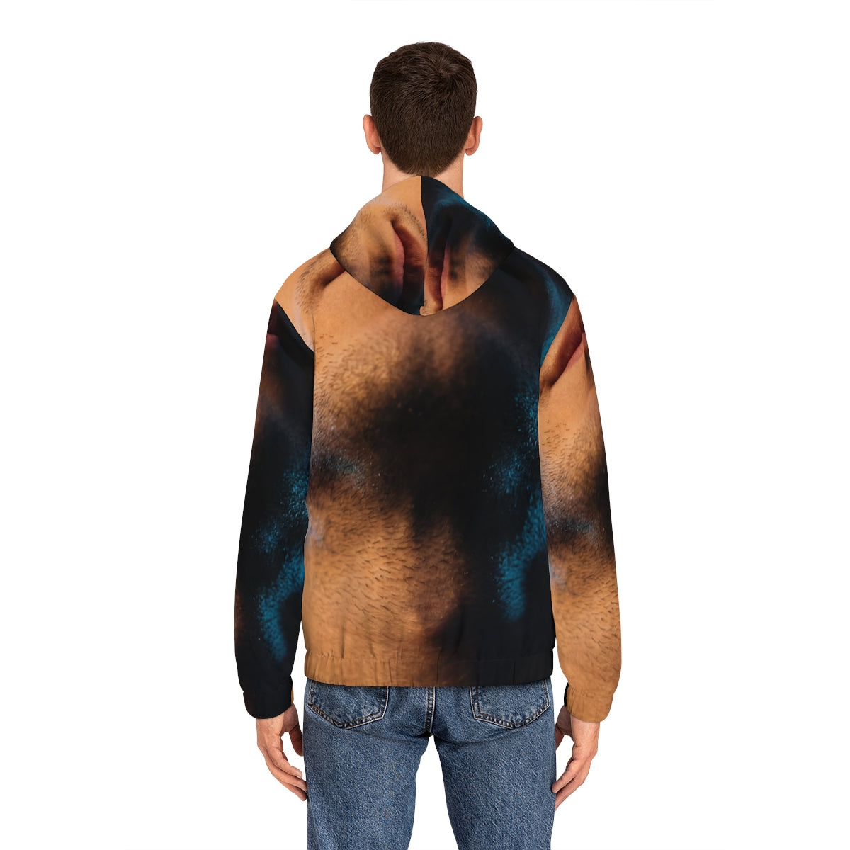 Men's Full-Zip Hoodie - Urban Neon