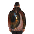 Men's Fashion Hoodie - Amber Iris Reflection Fine Art Print...
