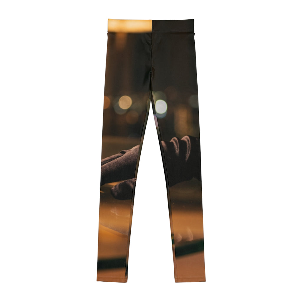 Youth Leggings - Cozy Shadow Kid Leggings | Echovira Gallery