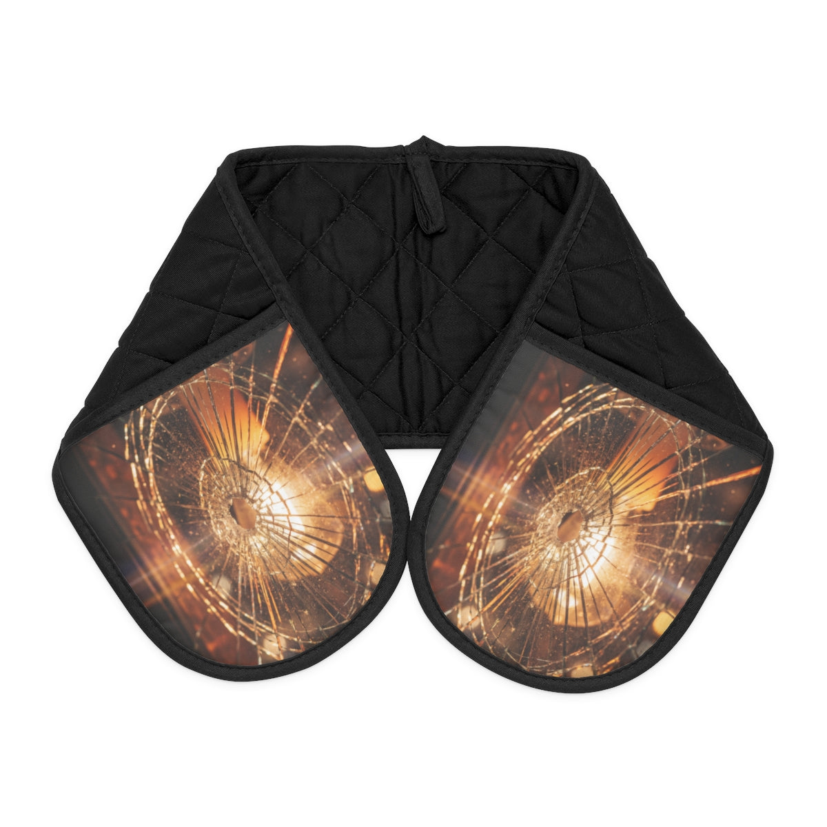 Oven Mitts - Moody Fractured Glass