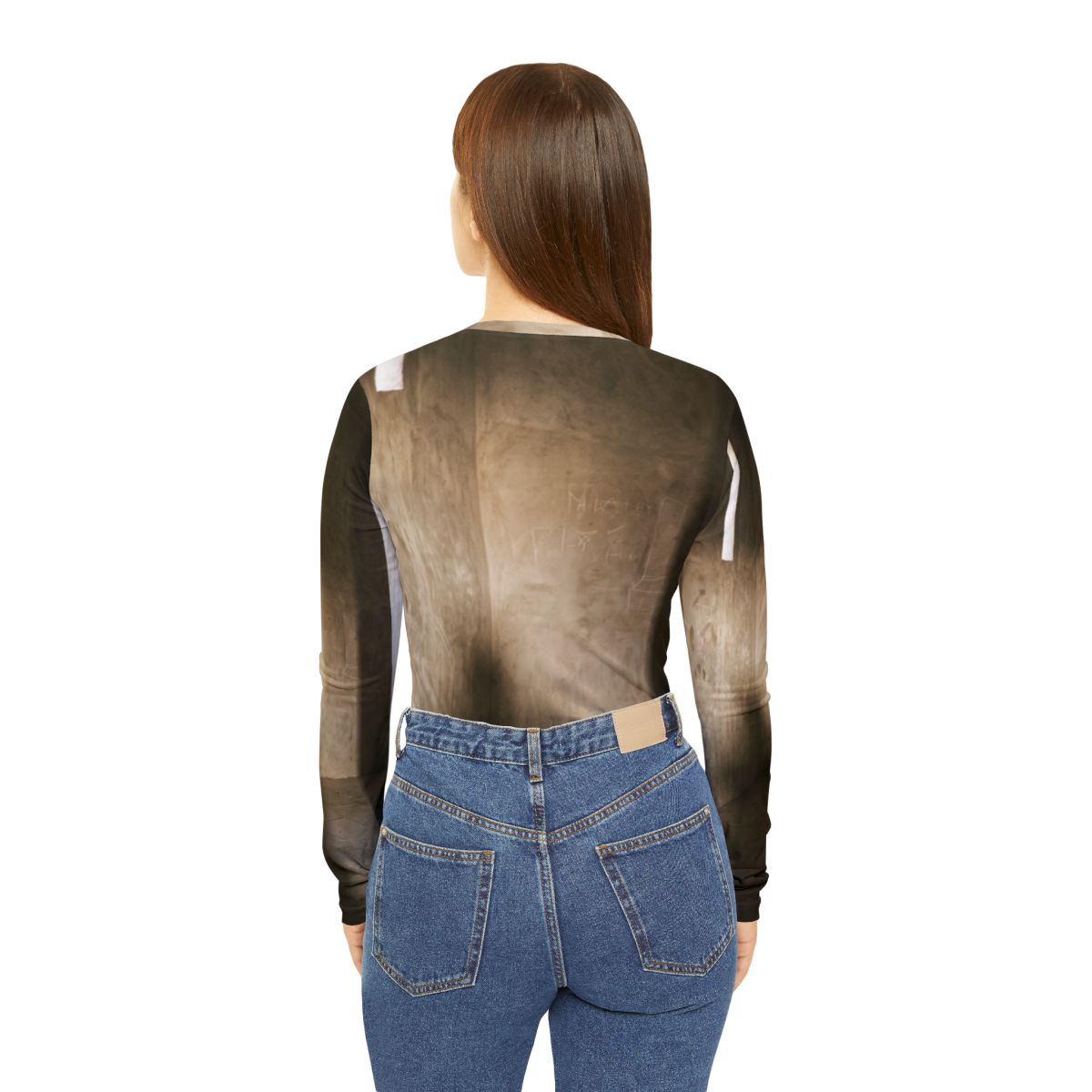 Women's Long Sleeve V-neck Shirt - Shadows of the Citadel......
