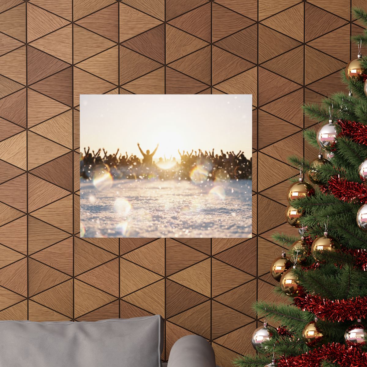 Matte Horizontal Poster - Sunset Horizon Expanse (10×8 &......