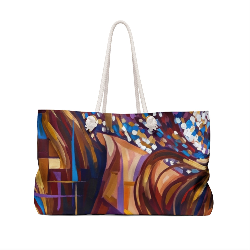 Weekender Bag - Shattered Elegance | Echovira Gallery