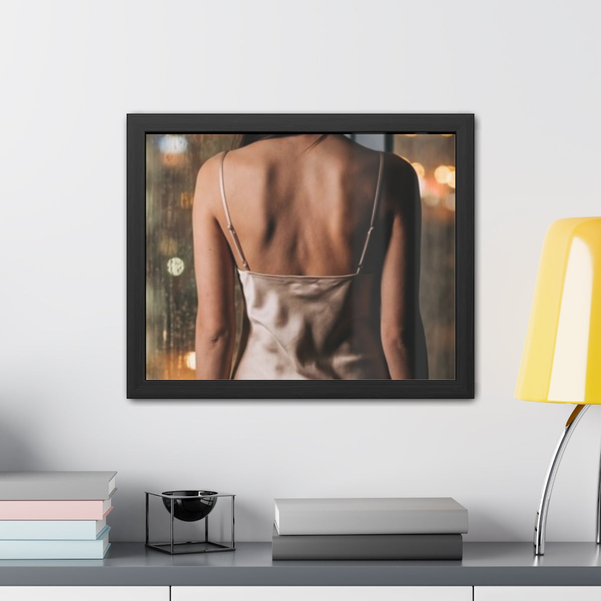 Framed Poster - Rainscape Silhouette — Landscape (10×8... |...