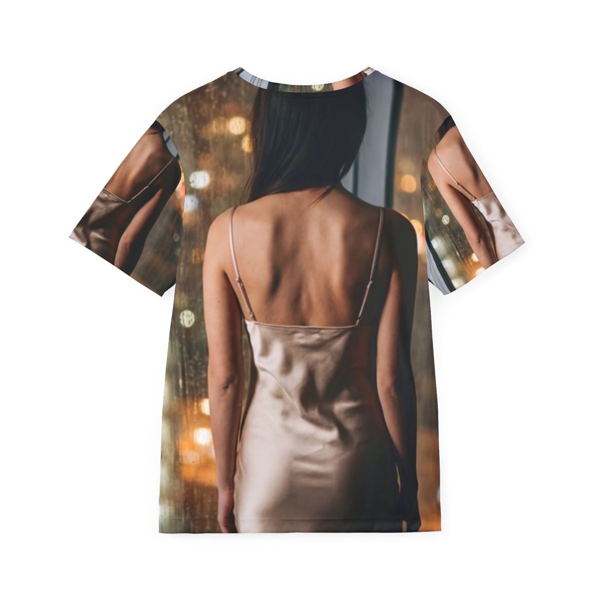 Men's Sports Jersey - Shimmering City Grid | Echovira...