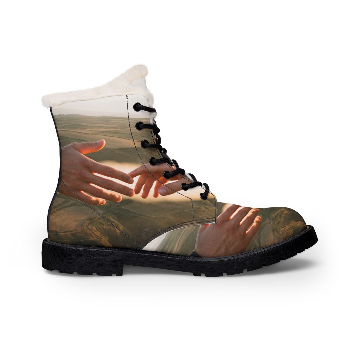 Women's Fur and Leather Boots - The Infinite Touch |... |...