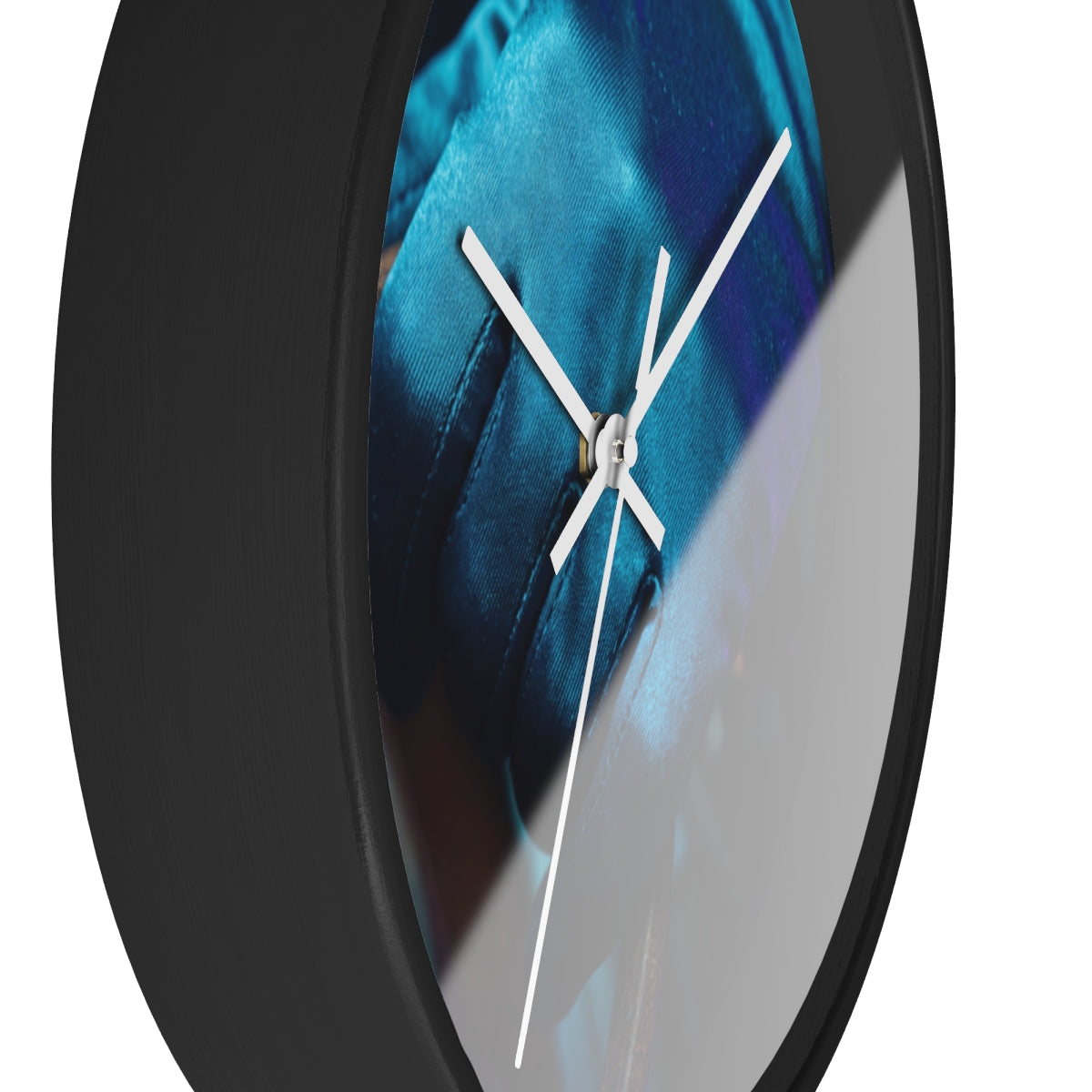 Wall Clock - Satin Whispers | Echovira Gallery