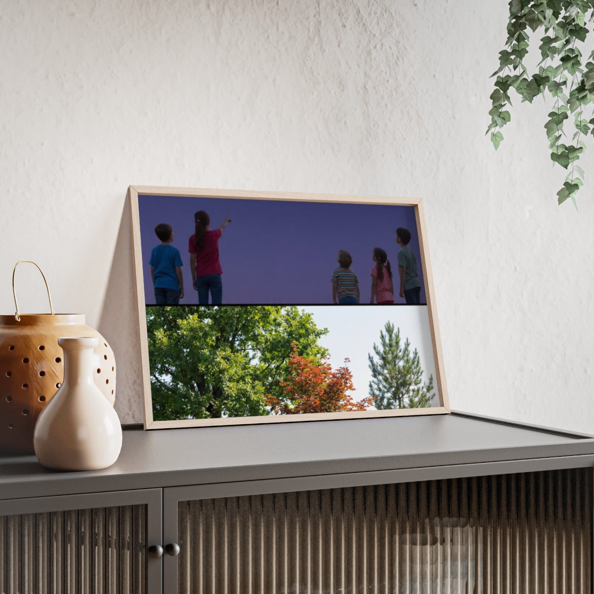 Posters with Wooden Frame - Woodland Explorer