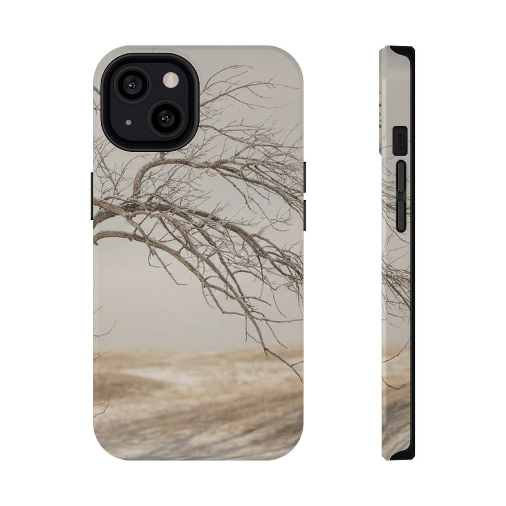 Impact-Resistant Cases - Tough Phone Case - Winter Tree Vibe— sizes part 1/2