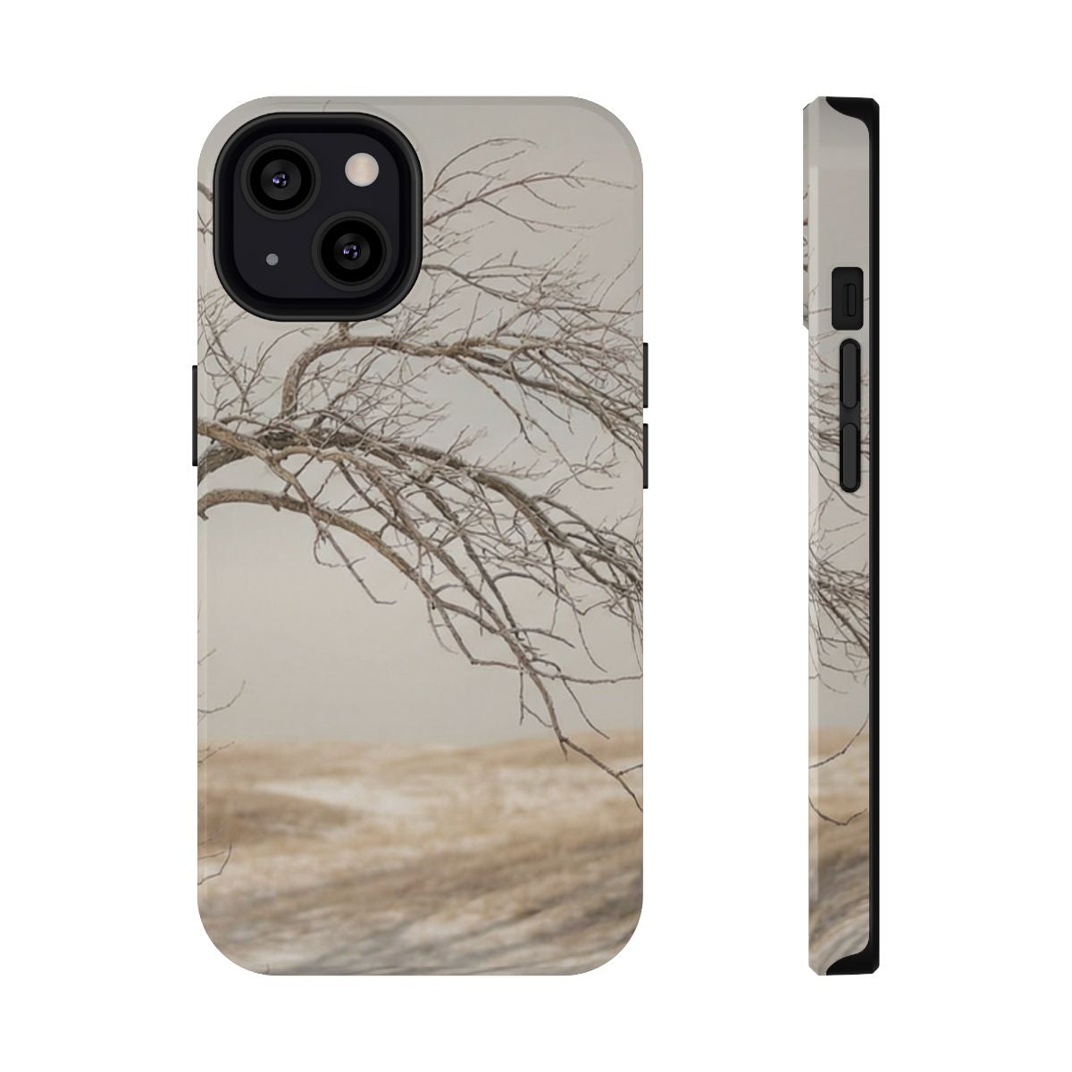 Impact-Resistant Cases - Tough Phone Case - Winter Tree Vibe— sizes part 1/2