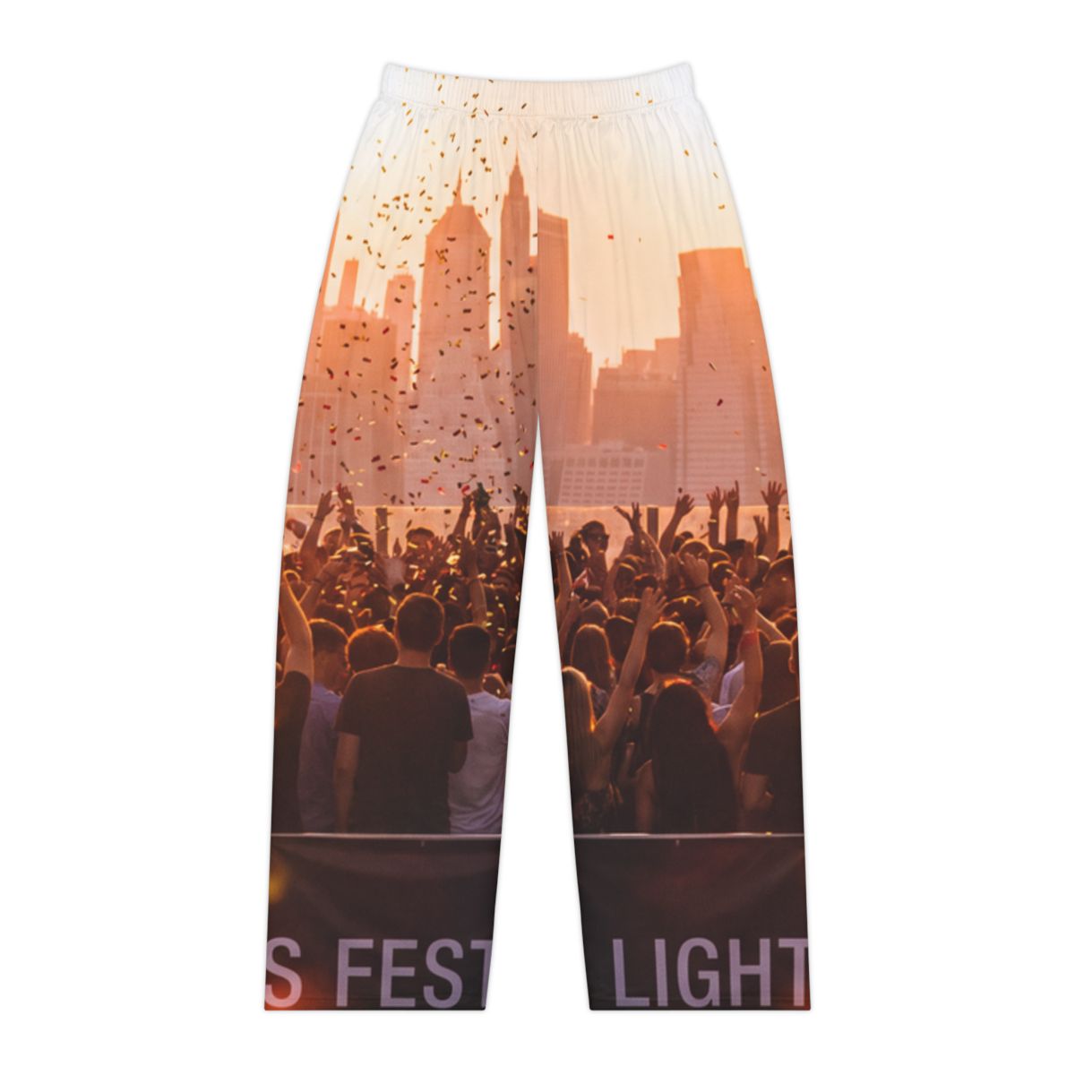 Women's Pajama Pants - City Lights | Echovira Gallery