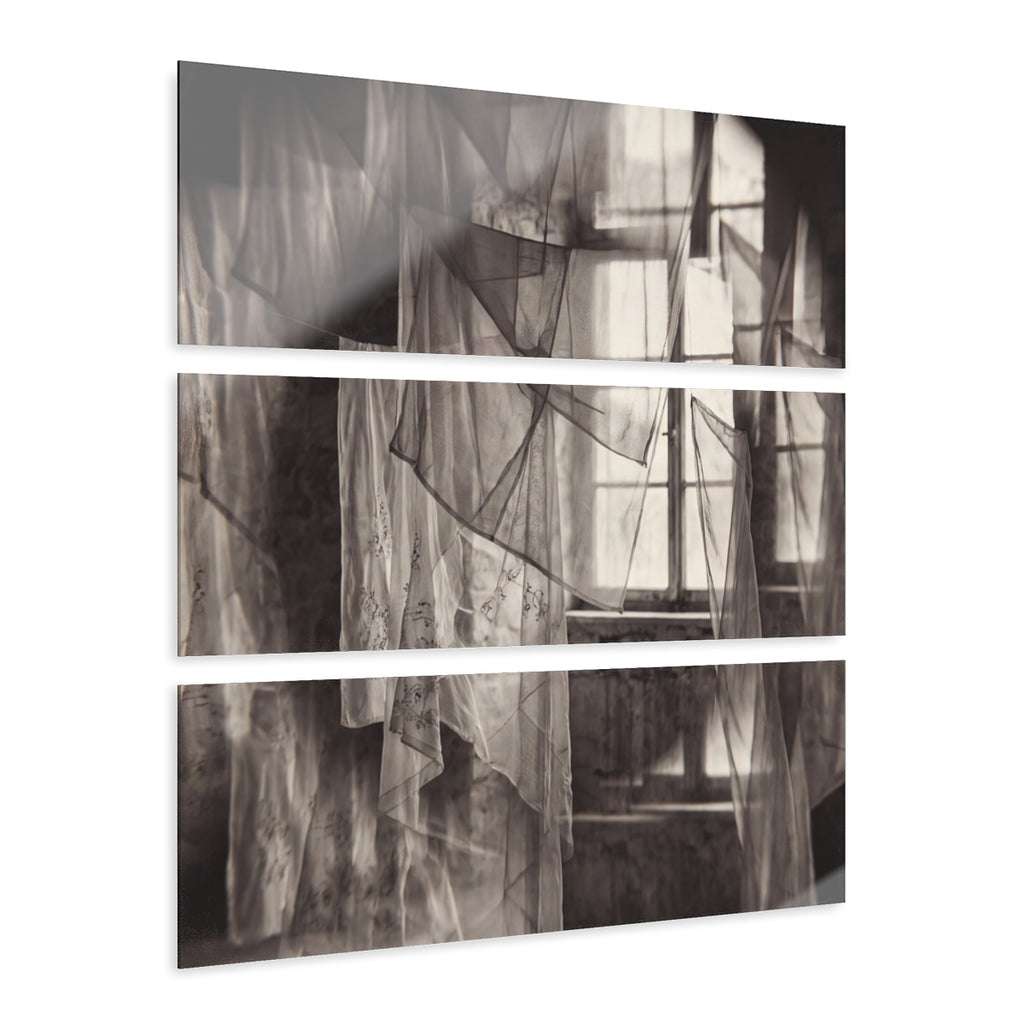 Acrylic Prints Triptych - Spectral Veils | Echovira Gallery
