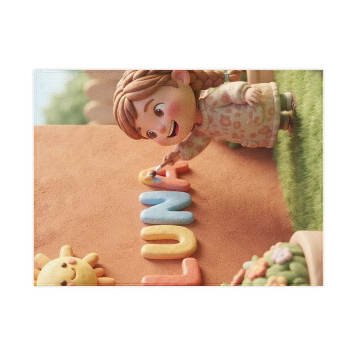 Toddler Blanket - Luna Sunshine Clay Snuggle | Echovira...
