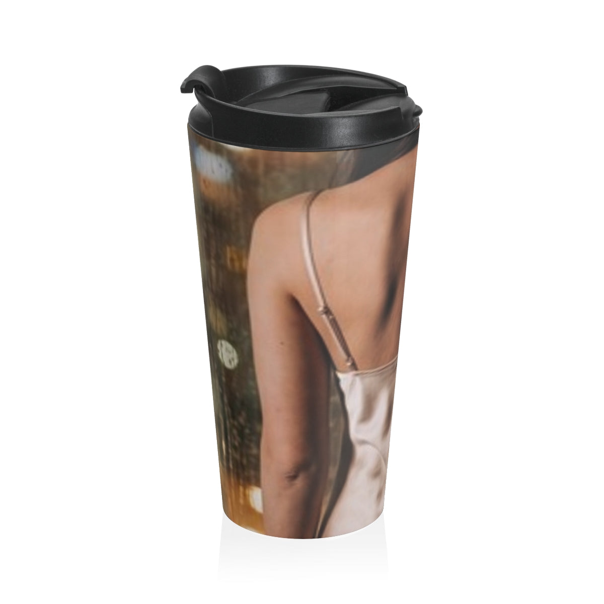 Stainless Steel Travel Mug - Rainscape City | Echovira...