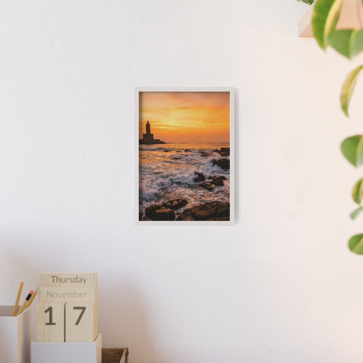 Framed Poster - Golden Hour Horizon