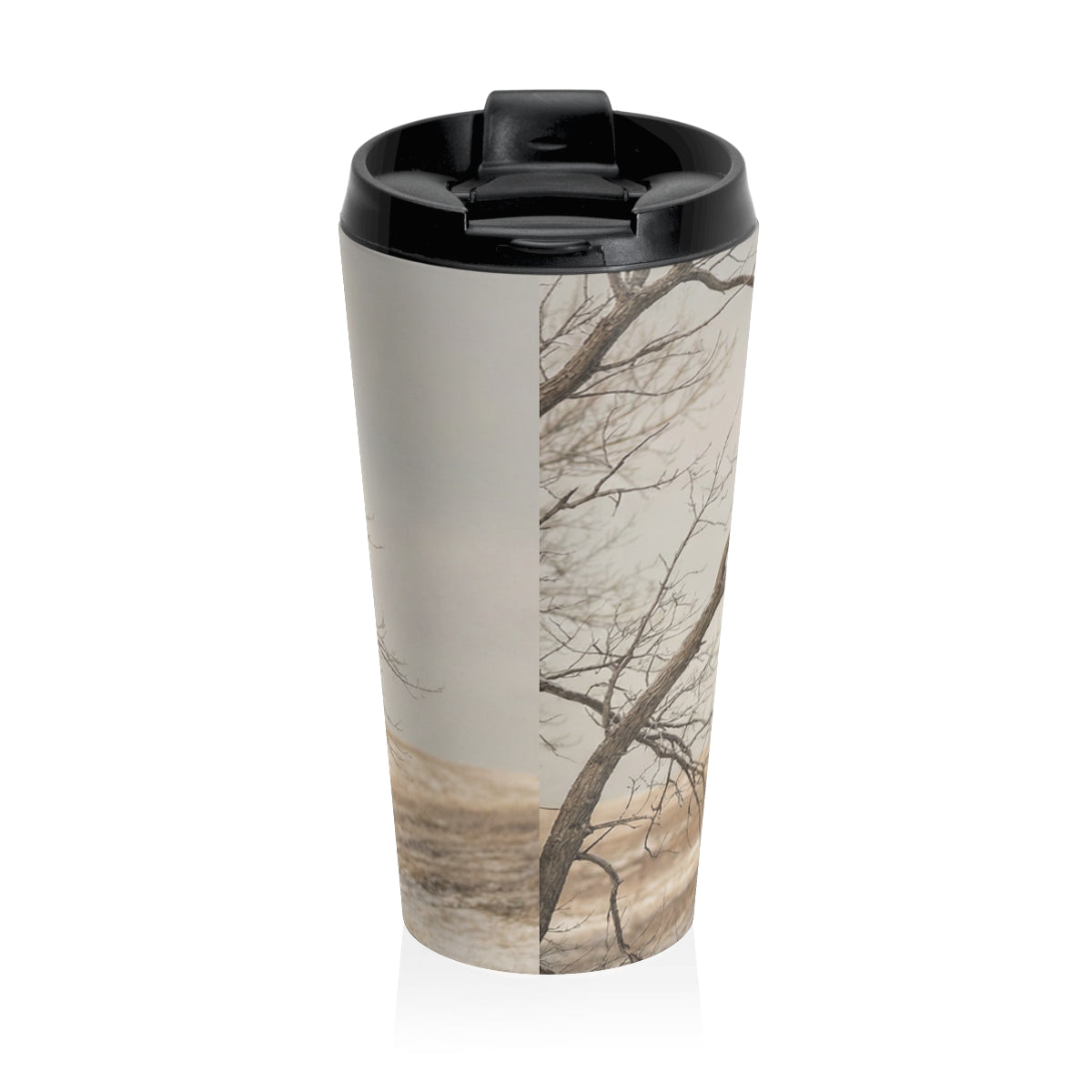 Travel Mug - Minimalist Winter Morning