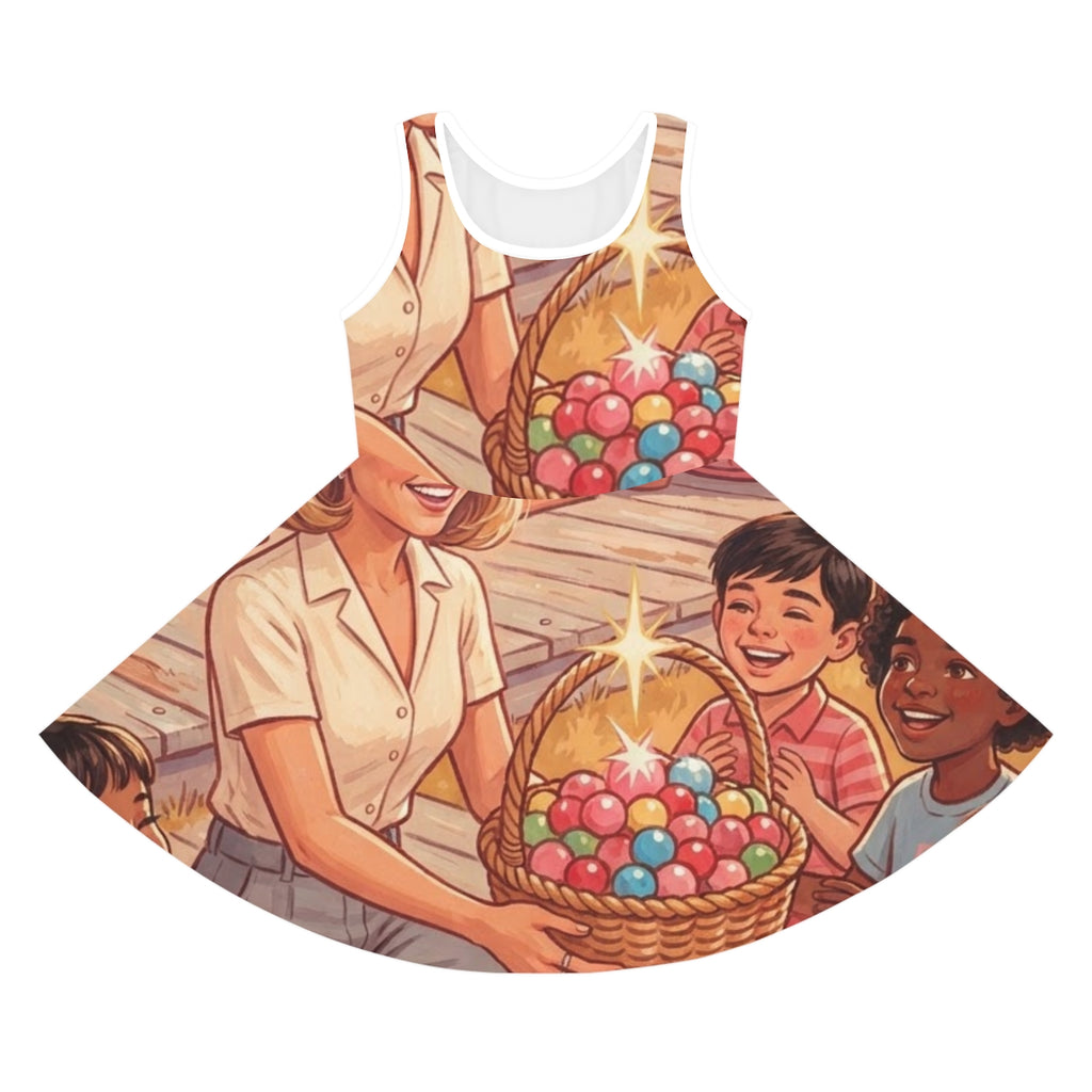 Girls' Sleeveless Sundress - Shoe Cottage | Echovira Gallery