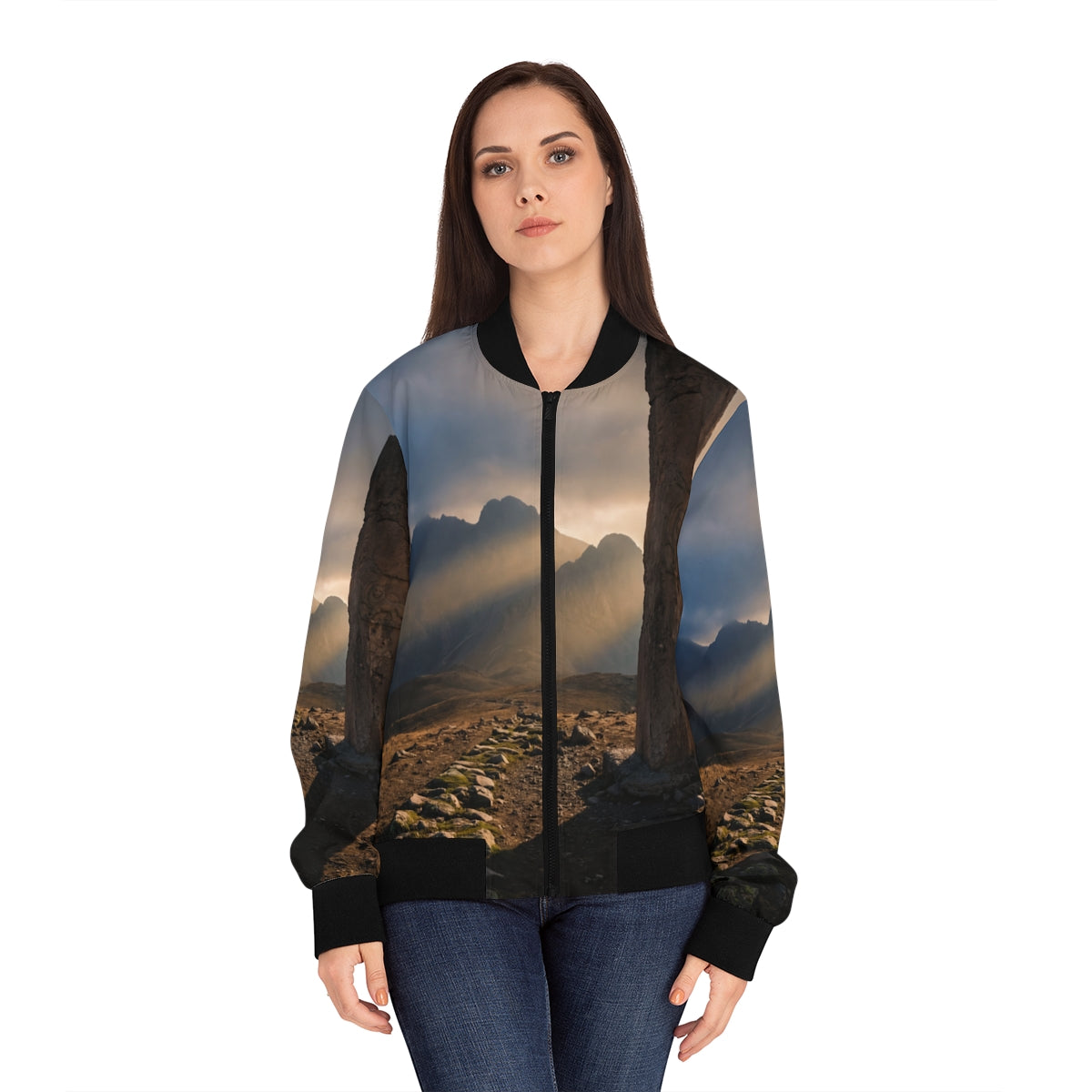 Women's Bomber Jacket - Heritage Art