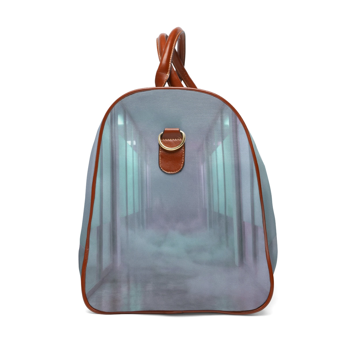 Waterproof Travel Bag - Liminal Corridor Fog Art Print |...
