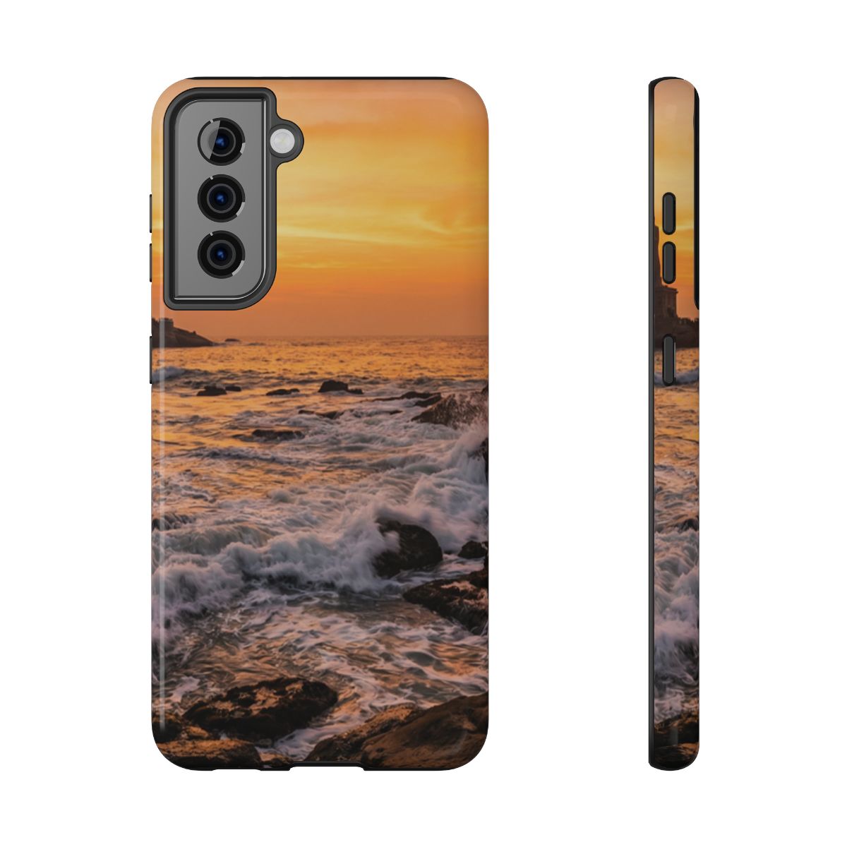 Impact-Resistant Cases - Phone Case - Sunrise Coastal Art