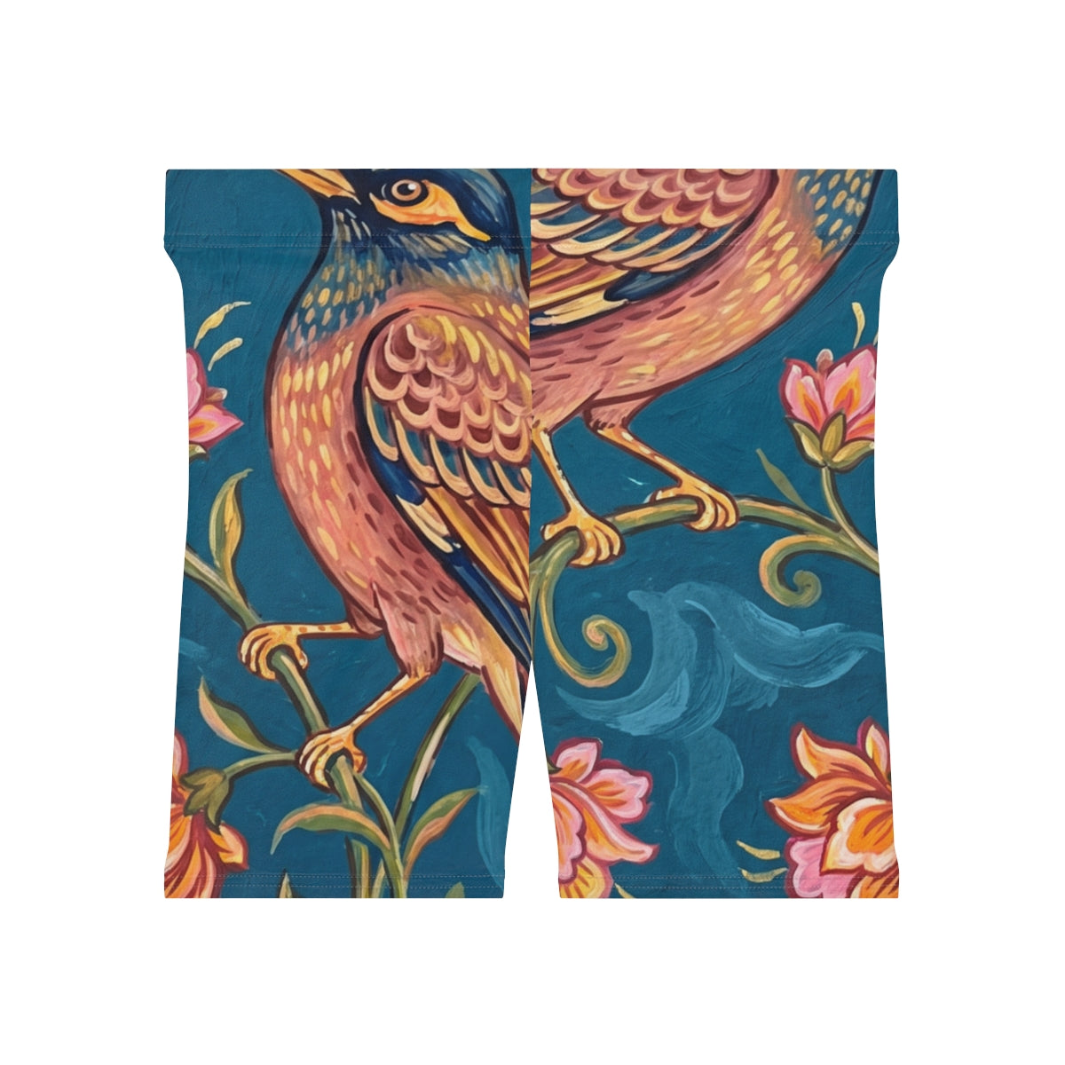 Persian Songbirds Women's Biker Shorts