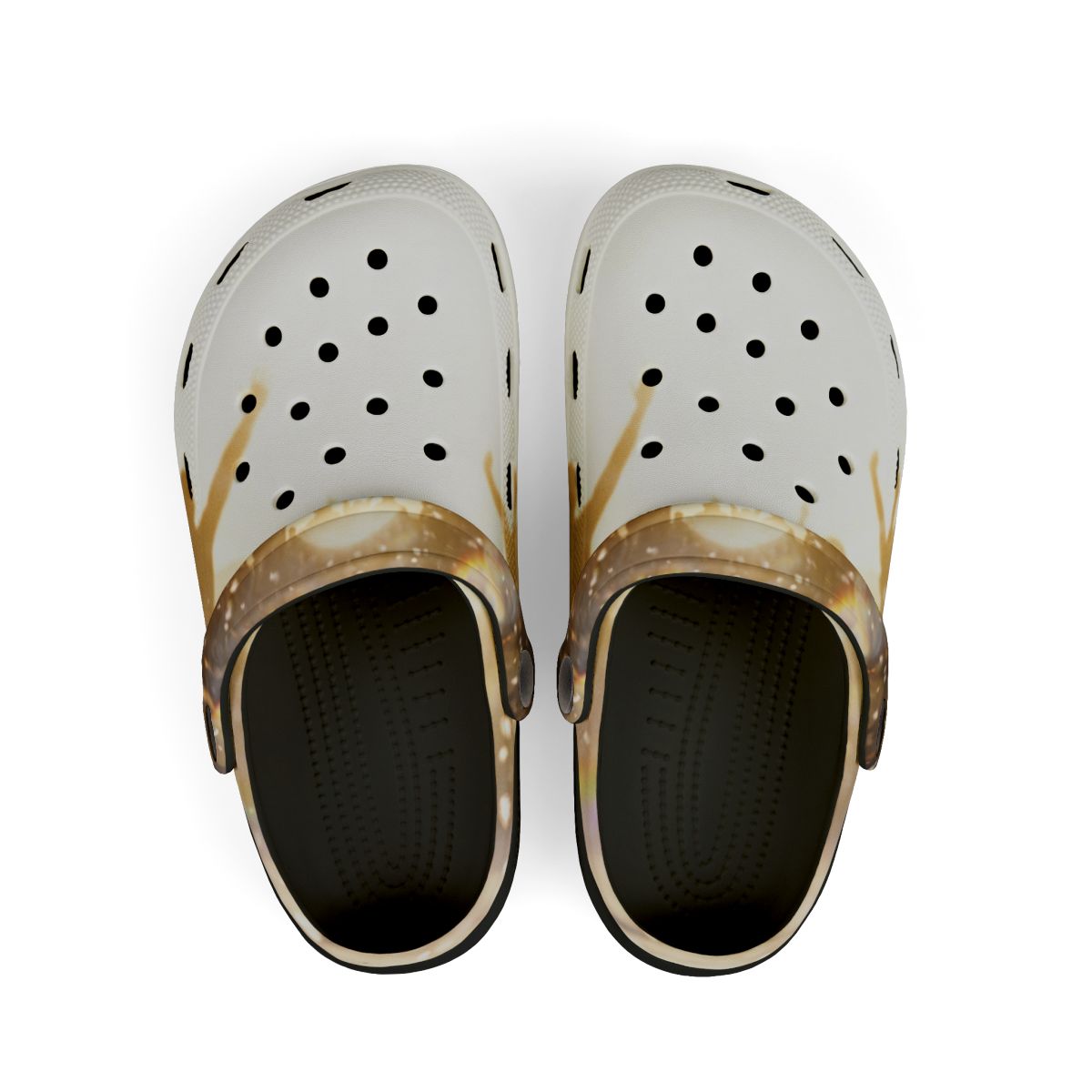 Kids' Clogs with Golden Hour Celebration Art