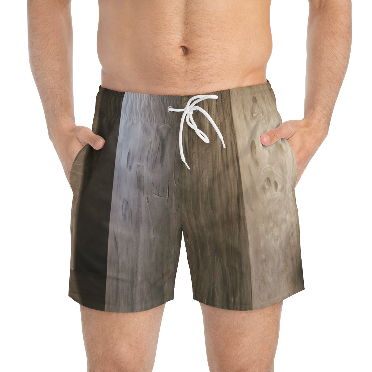 Swim Trunks - Shadows of the Citadel moody architectural......