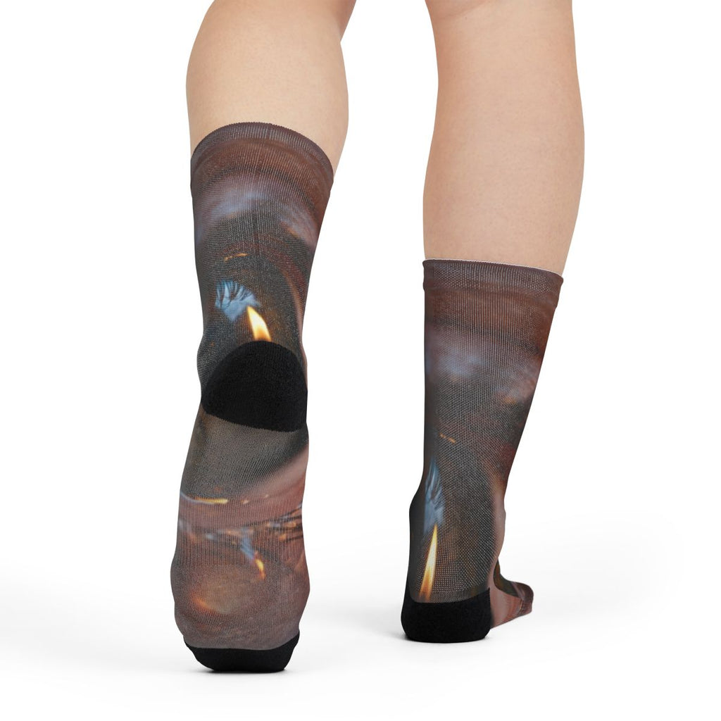 Sublimation Crew Socks - Eye Aesthetic