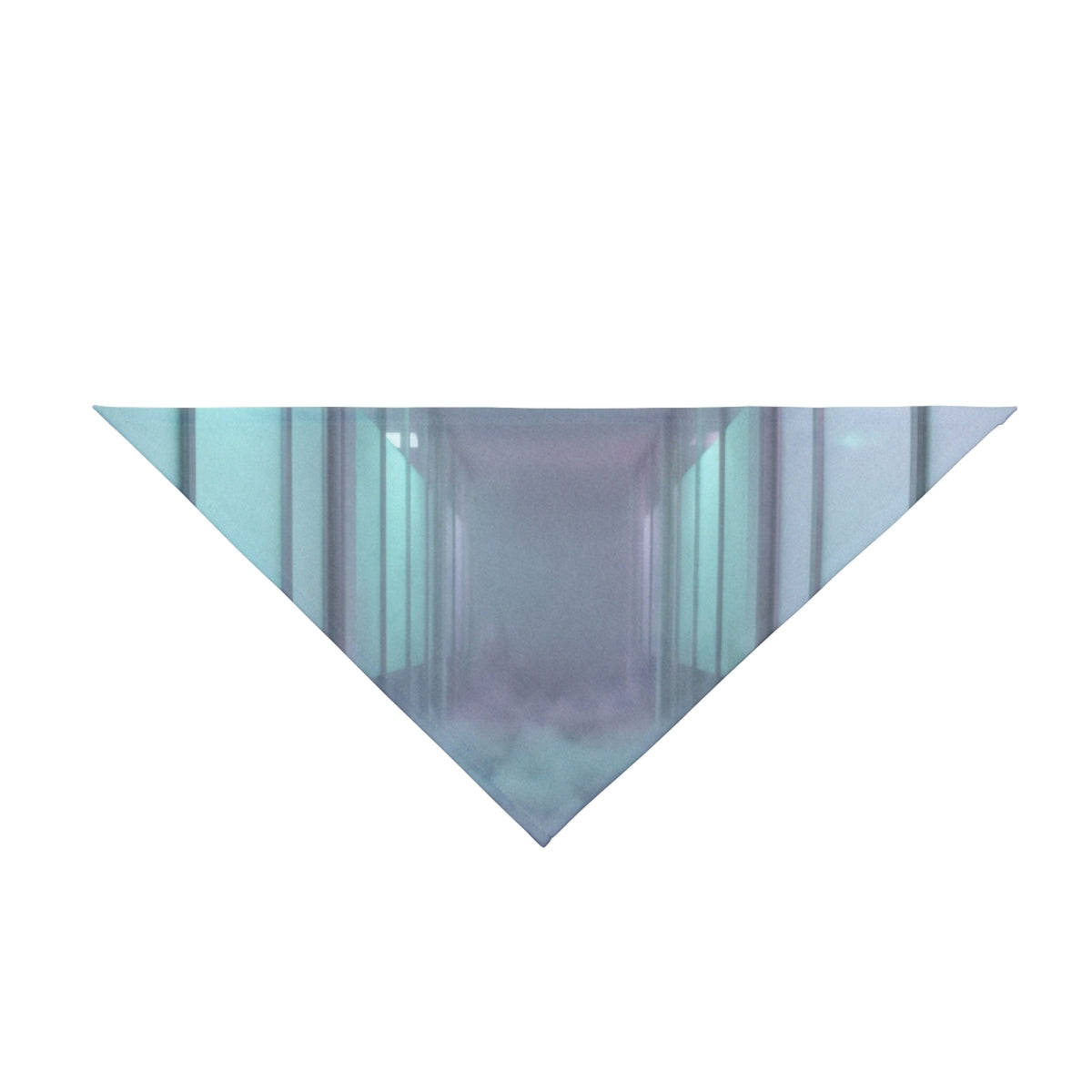 Pet Bandana - Liminal Corridor Fog Art Print | Echovira...