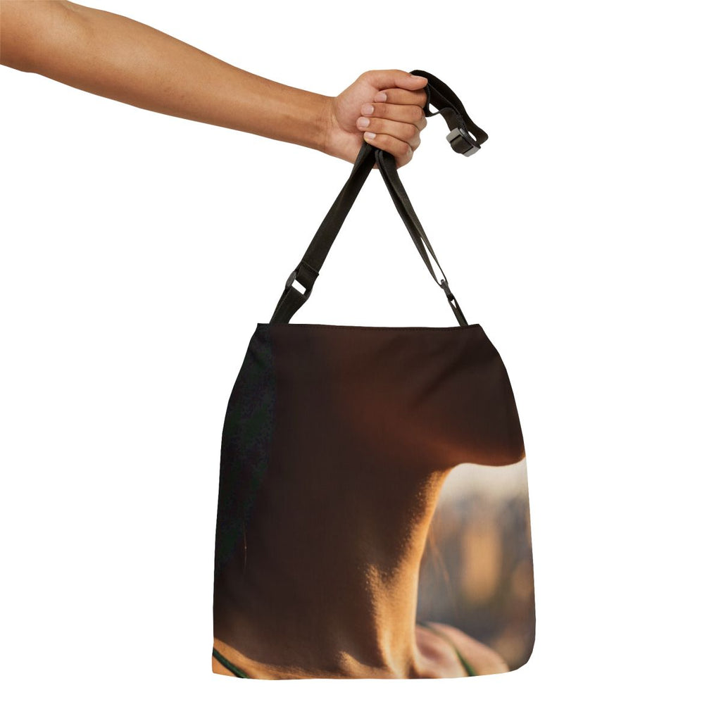 Adjustable Tote Bag - Radiant Emerald Carry