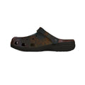 Men's EVA Foam Rubber Shoes - Amber Iris Reflection Fine Art...