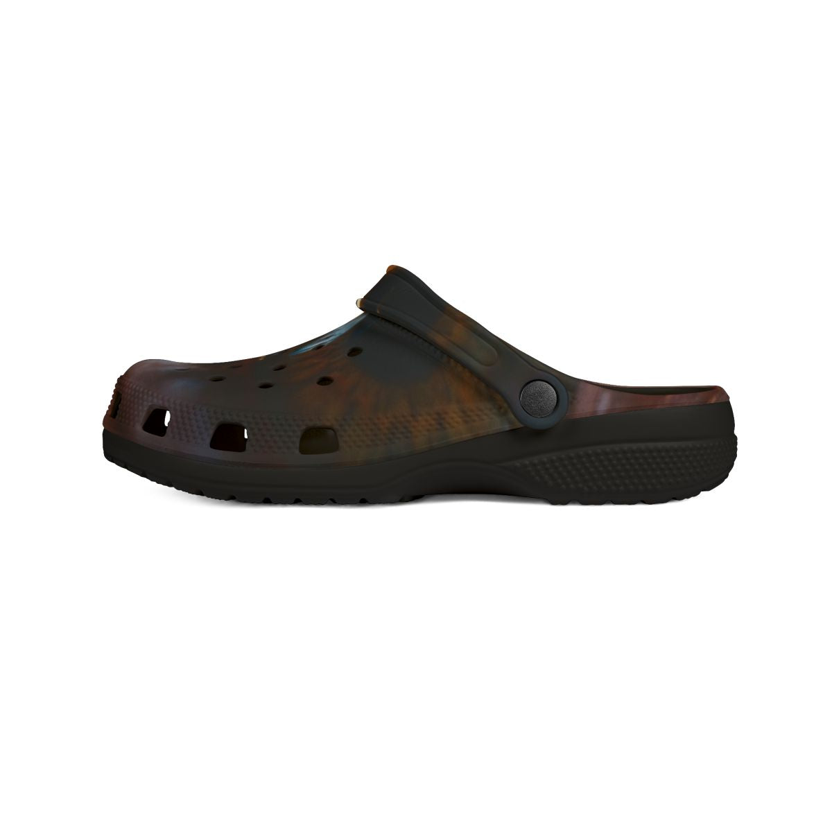 Men's EVA Foam Rubber Shoes - Amber Iris Reflection Fine Art...