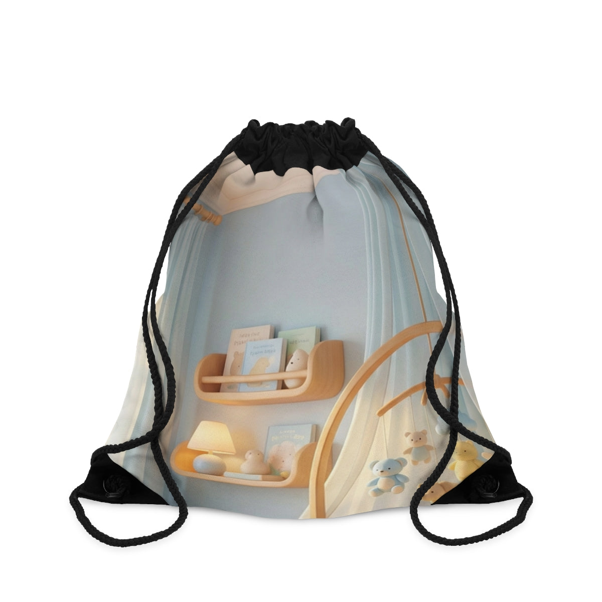 Serene Journey Drawstring Bag - Gym Ready
