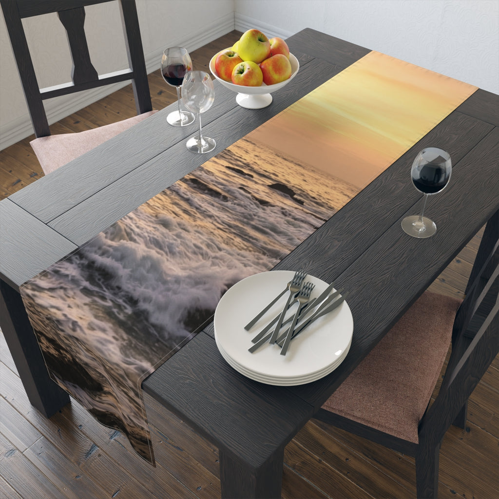 Table Runner - Coastal Golden Hour