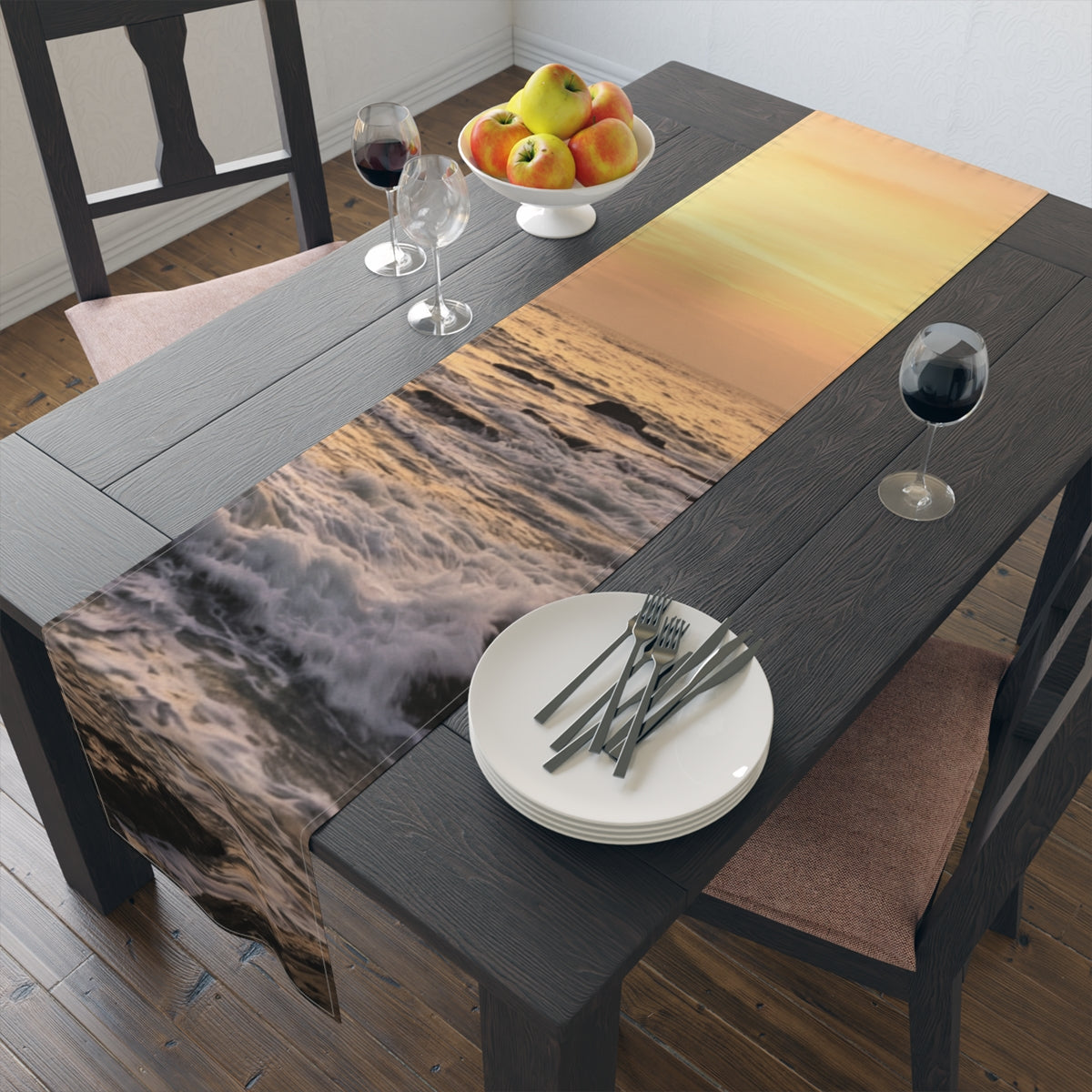 Table Runner - Coastal Golden Hour