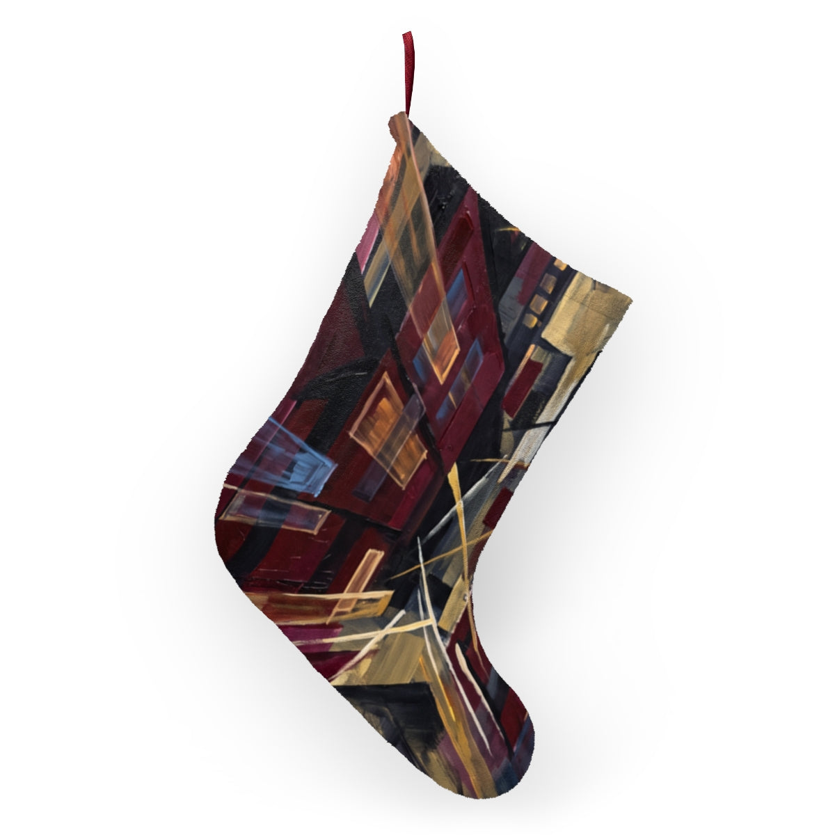 Christmas Stockings - Urban Festive Glow | Echovira Gallery