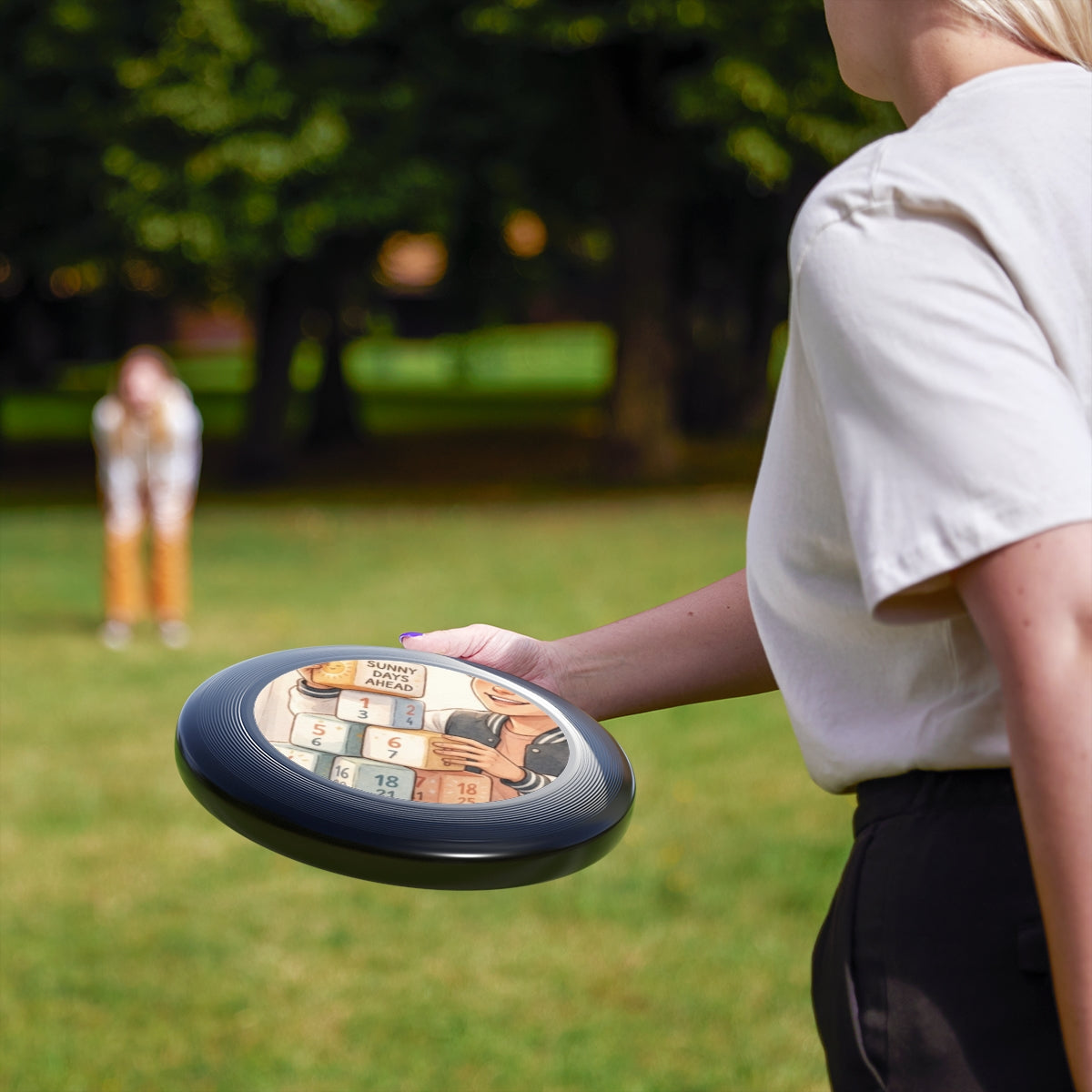 Wham-O Frisbee - Sunny Days Ahead Flyer | Echovira Gallery