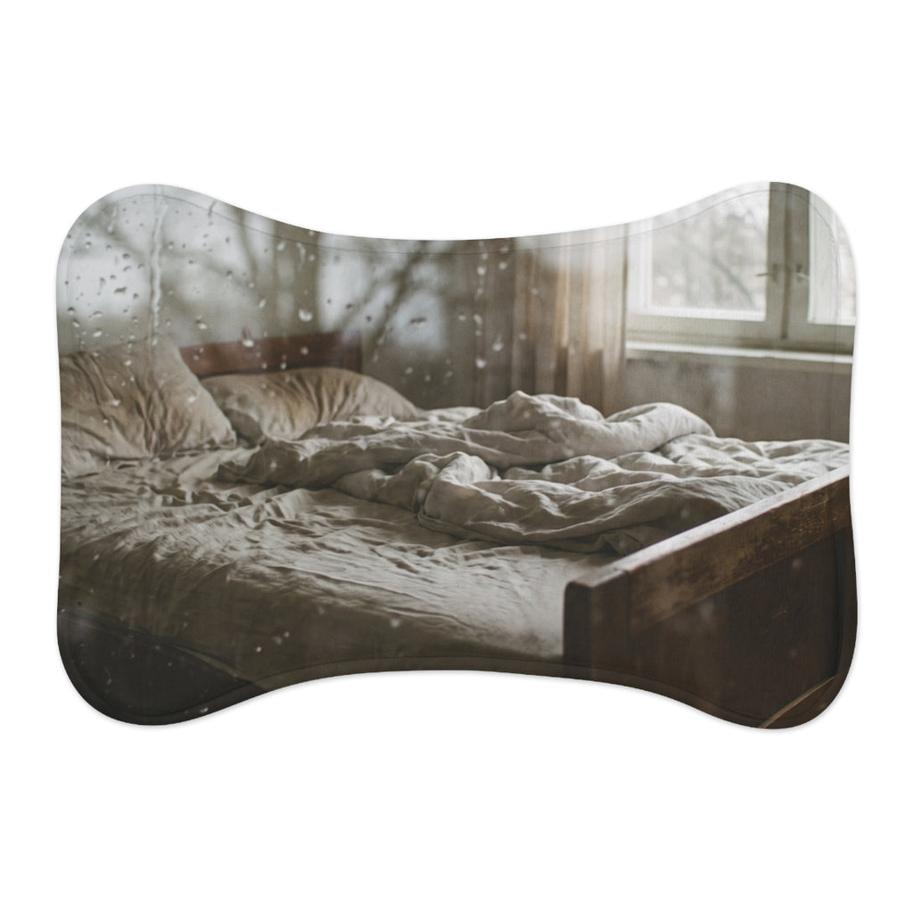 Pet Feeding Mat - Rainy Solitude Clean | Echovira Gallery
